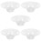 5Pcs White Dessert Ice Cream for Events 8