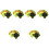 150Pcs Adhesive Target Stickers for Darts Practice 4