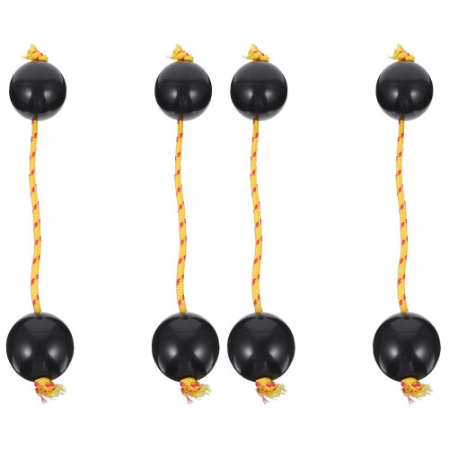 4Pcs Black Children's Educational Rhythm African Shaker Percussion Toy 1