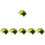150Pcs Adhesive Target Stickers for Darts Practice 2