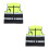 2Pcs Durable Reflective High Visibility Vest for Work and Night Safety 3