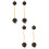 4Pcs Black Children's Educational Rhythm African Shaker Percussion Toy 7