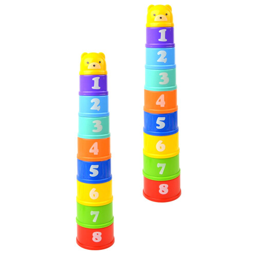 6Sets Cup Toys Preschool Educational Building Blocks Set 1