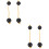 4Pcs Black Children's Educational Rhythm African Shaker Percussion Toy 6