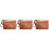 3Pièces Clutch Cuir Élégant Femme 4