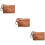 3Pièces Clutch Cuir Élégant Femme 9