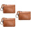 3Pièces Clutch Cuir Élégant Femme 7