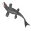 3Pcs Durable Grey Plastic Dinosaur Models for Decorative and Gift Use 10