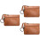 3Pièces Clutch Cuir Élégant Femme 6