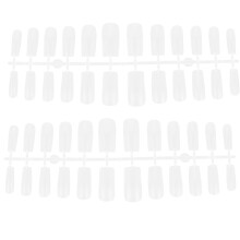 Women Fake Nails Full Cover White Perfect for Party and Daily