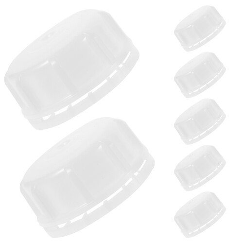 24Pcs White Can Caps Replacement Durable Plastic for Gasoline Cans