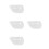 4Pcs White Ceramic Mini Milk Pitchers for Coffee Tea Sauce Serving 7