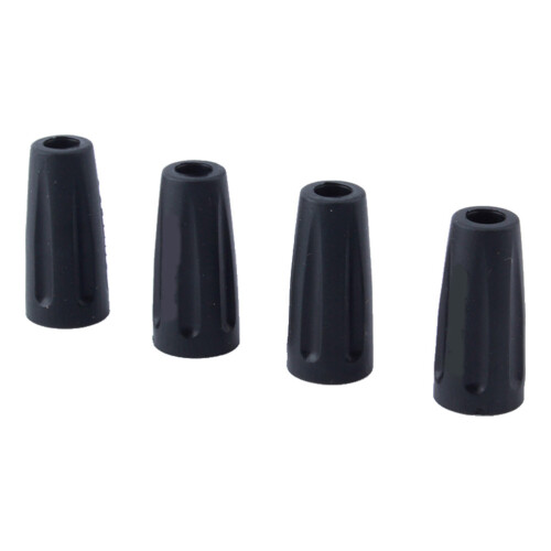 12Pcs Hexagonal Black Plastic Screw Caps for Bike Thread Protection