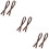 6Pcs Fine Craftsmanship Wrist Strap and Tote Bag Handle Set 7