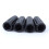 12Pcs Hexagonal Black Plastic Screw Caps for Bike Thread Protection 10