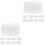 24Pcs White Can Caps Replacement Durable Plastic for Gasoline Cans 5
