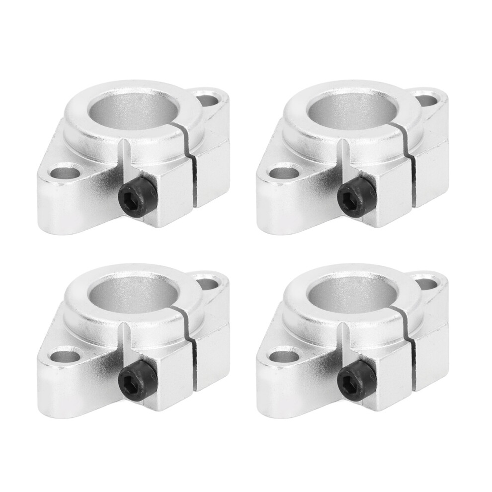 Aluminium Alloy Rail Guide Brackets 4X Linear Support For Machinery Shf16 6921388988299