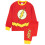 DC Comics (3-4 Years) DC Comics Long Sleeve Long Leg Pyjama Set (Boys Red) 1