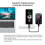MP3-08 Noir 8/16/32/64 Go 6x3.5x1.2 cm Bluetooth 5.4 11