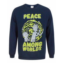 Rick And Morty Sweatshirt (Mens Blue)