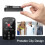 MP3-08 Noir 8/16/32/64 Go 6x3.5x1.2 cm Bluetooth 5.4 4