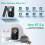 MP3-08 Noir 8/16/32/64 Go 6x3.5x1.2 cm Bluetooth 5.4 12