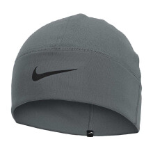 (One Size, Grey) Nike Therma Fit Swoosh Fleece Beanie
