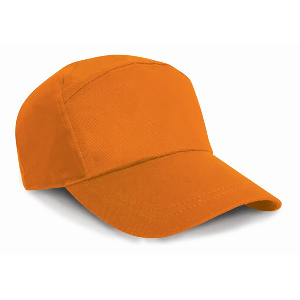 Result (One Size, Orange) Unisex Plain Baseball Cap