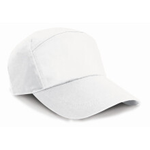 (One Size, White) Result Unisex Plain Baseball Cap
