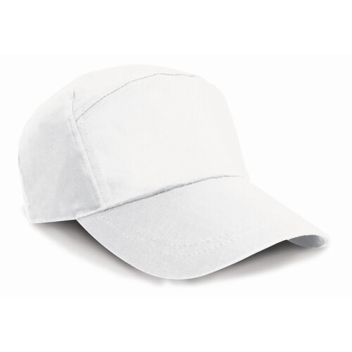 Result (One Size, White) Result Unisex Plain Baseball Cap