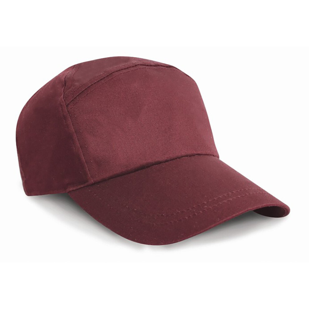 Result (One Size, Burgundy) Unisex Plain Baseball Cap