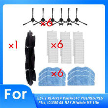 Für EZVIZ RE4/RE4 /RE4C /RE5/RE5 /ICLEBO G5 MAX/Miwhole M8 Lite Staubsaugerzubehör, Extrem Langlebig