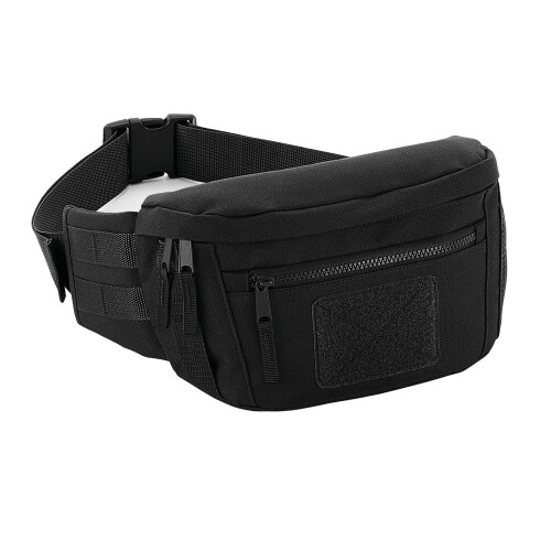 BagBase (One Size, Black) Bagbase Molle Utility Waist Bag