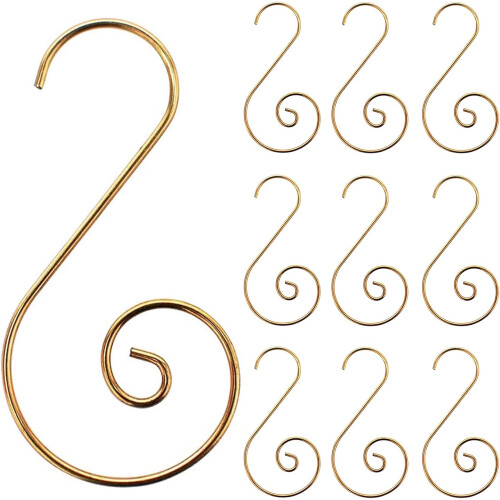 Christmas Ornament Hooks Metal S-Hooks 120 PCS