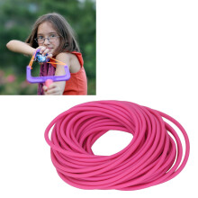 10m Pink Natural Latex Tubing for Slingshot Catapult Outdoor Hunting