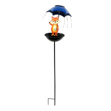Solarbetriebene Vogelhäuschen/Brummvögel, Gartendekorationen,-B