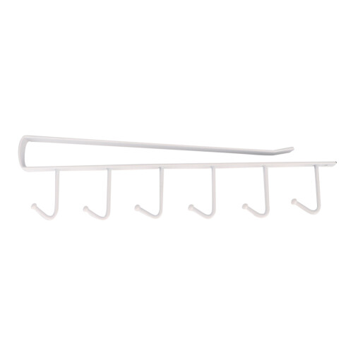 Under Shelf Hooks, Multipurpose Hanging Rack For Space-Saving Organization In Kitchen, Bathroom And More (Black)