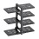 High Quality Iron Pots Storage Rack Convenient Iron Art-Black 1