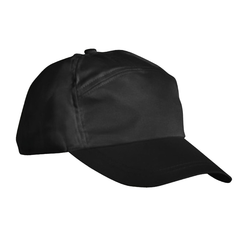 Result (One Size, Black) Unisex Plain Baseball Cap (Pack Of 2)