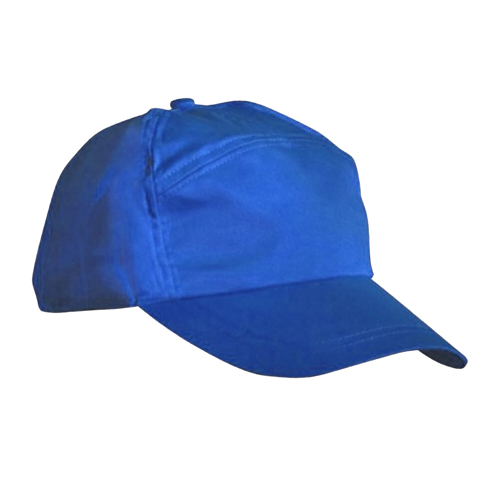 Result (One Size, Royal) Unisex Plain Baseball Cap (Pack Of 2)