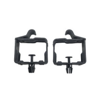 2 Stuks 30721386 Bevestigingsclip voor Waarschuwingsdriehoek Achterkofferbak voor S90 V90 S60L 2020-2021 Vaste Clip voor Driehoek