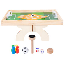 2Ensembles Mini Football En Bois Coloré Jeu D'échecs Pour Enfants