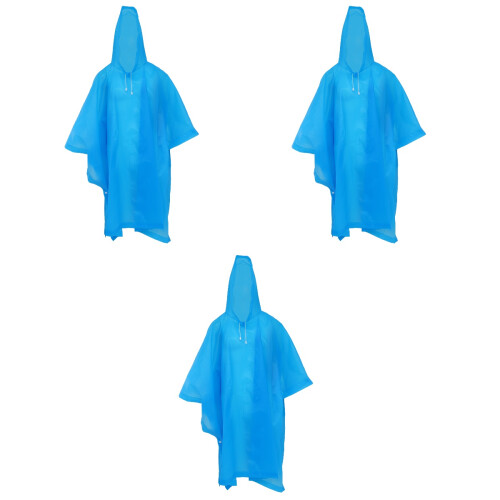 3Pièces Poncho Protecteur , Accessoire Voyage Durable 2