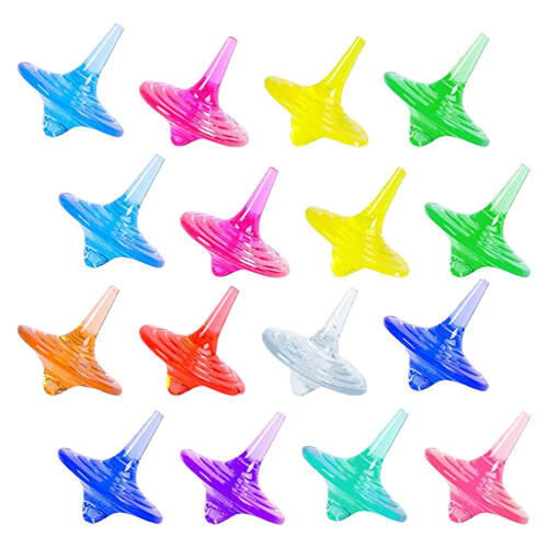 80Pièces Jouets Gyroscope Colorés Pour Coordination Enfants 1