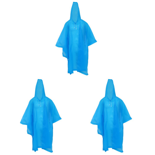 3Pièces Poncho Protecteur , Accessoire Voyage Durable 1