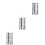 12Pièces Clip Attache- Bébé Lavable Ajustable 5