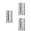 12Pièces Clip Attache- Bébé Lavable Ajustable 6