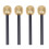 12Pièces Microphones Plastique Jouets Simulation Pour Fêtes 1