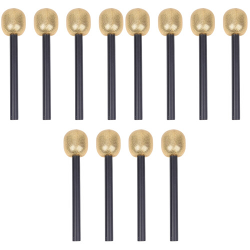 12Pièces Microphones Plastique Jouets Simulation Pour Fêtes 2