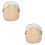 2Pièces Panier De Rangement Bambou Khaki Couvercle En Filet 6